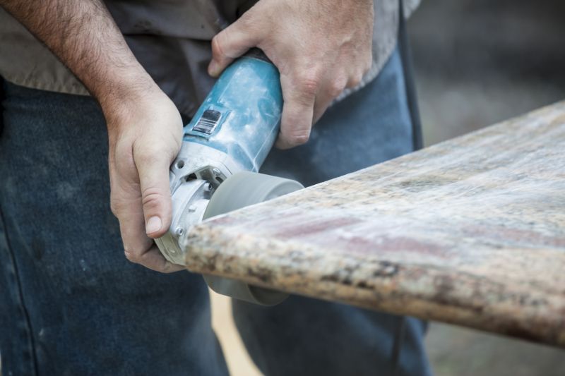 Custom Edge Detailing on Granite